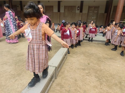 Development of gross motor skills