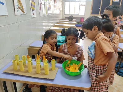 Playway method of learning numbers