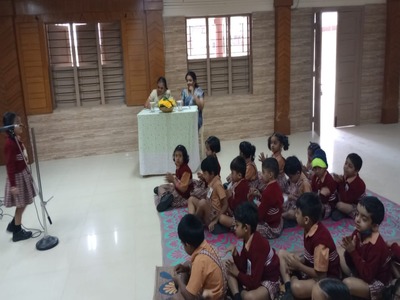Shloka competition for K G II
