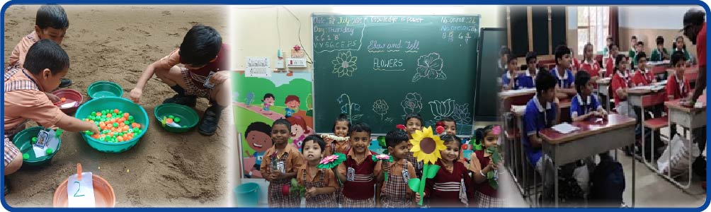 VVS Gandhi Centenary School school program moment
