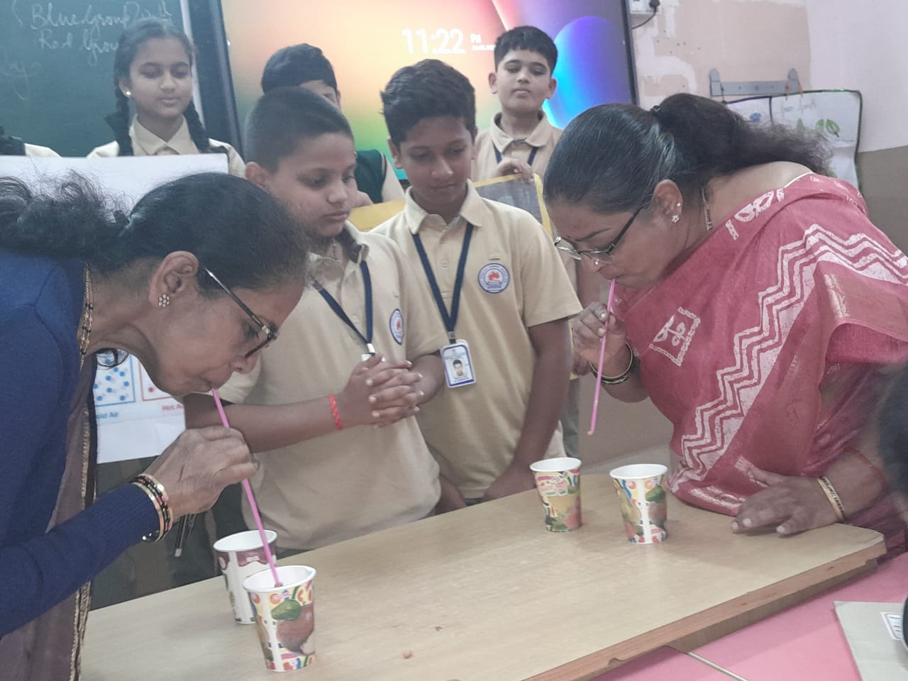 Students in classroom session